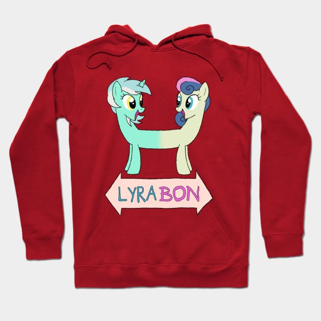 My Little Pony - LyraBon Hoodie by Kaiserin